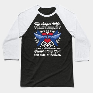 My Angel Wife Blue Jay 2 Baseball T-Shirt